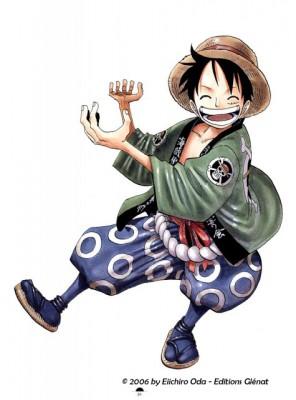 Luffy en tenue de matsuri