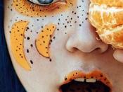 Cristina Otero projet photo "Fruity Self-Portraits".