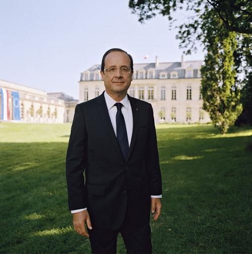 Le portrait officiel de François Hollande dévoilé