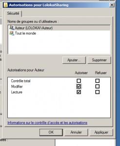 Créer un partage de fichier sur Windows Server 2008 R2