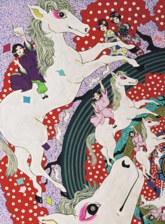Entre tradition zen et manga girly : le Japon vu par Mana Mikono