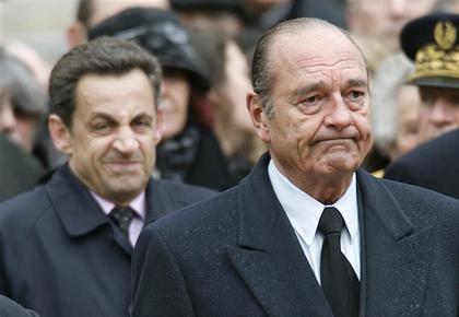 Chirac et Sarkozy