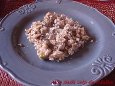 Risotto au poulet et aux légumes