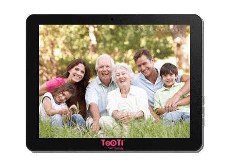 Test de la tablette tactile pour sénior Tooti Family
