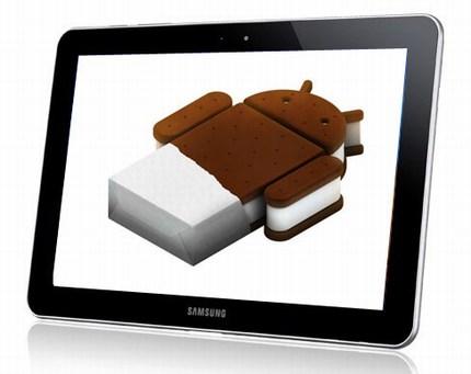 Mise à jour Android 4 Ice Cream Sandwich pour la Galaxy Tab 10.1 prévue pour la seconde quinzaine de juillet