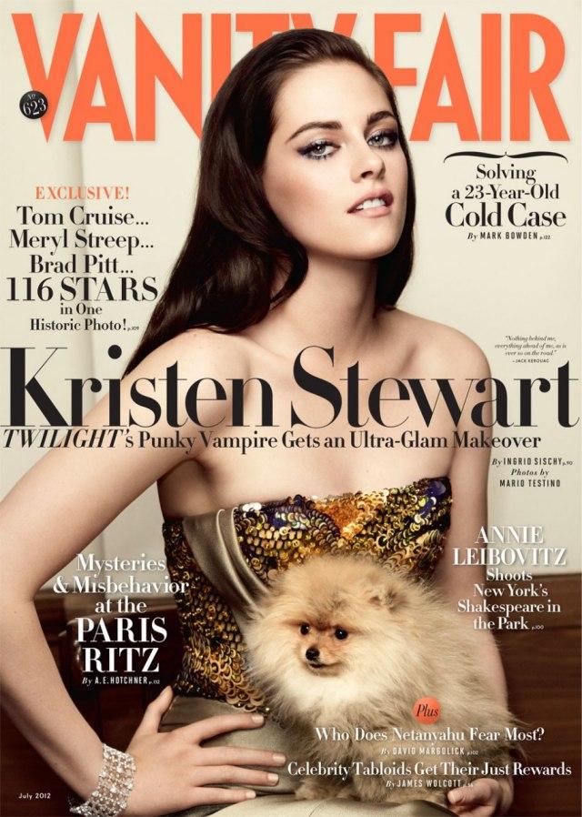 Sublime : Kristen Stewart en couverture du prestigieux Vanity Fair