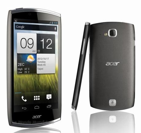 Medpi 2012 : Nouveau smartphone Acer CloudMobile avec processeur double cœur 1,5 GHz Medpi 2012 : Nouveau smartphone Acer CloudMobile avec processeur double cœur 1,5 GHz