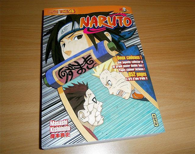 Mes derniers Achats : Naruto édition Collector - Tome : 4