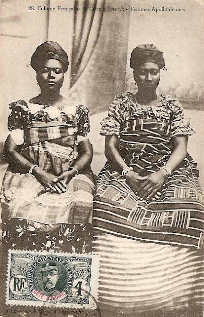 Ghana : cartes postales anciennes