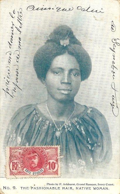 Ghana : cartes postales anciennes