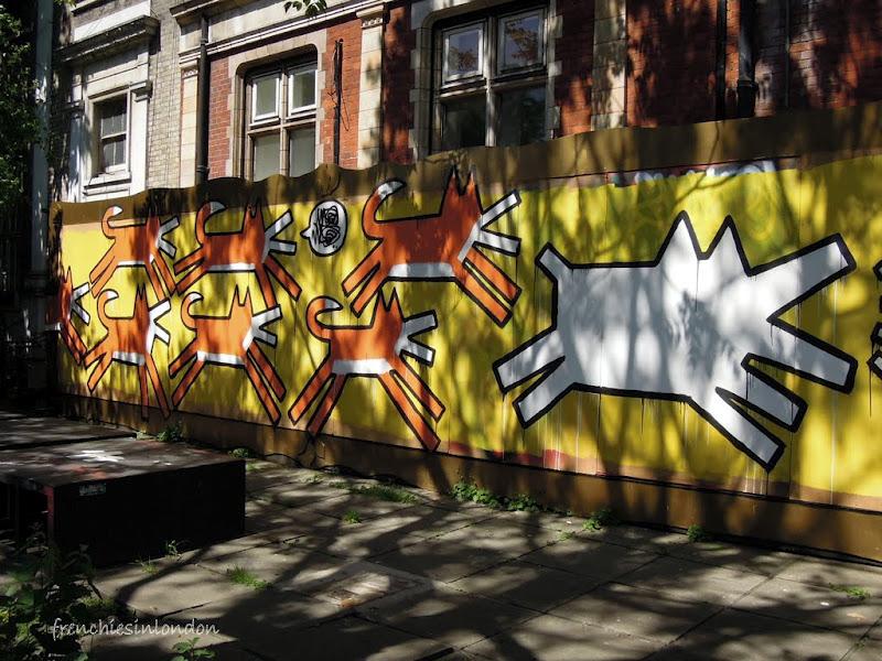 Street art @ London west bank gallery