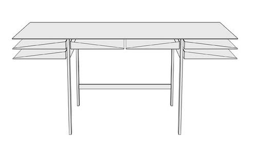 Bureau Folia par Leon Ransmeier