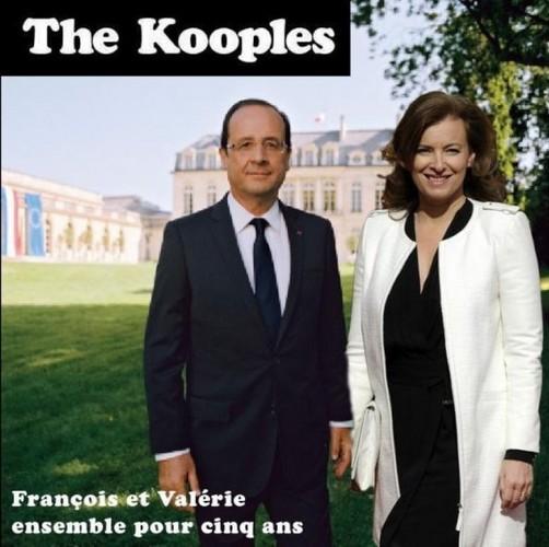  Valérie Trierweilet et François Hollande, le 