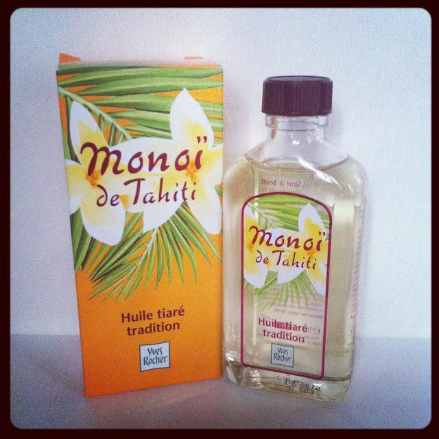 J'aime le monoï et Yves Rocher (ou pas...)