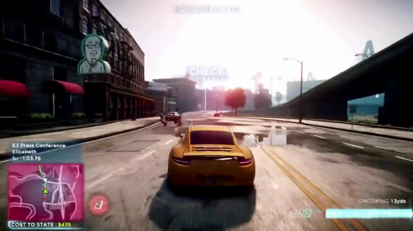 need for speed most wanted electronic arts stand preview apercu e3 2012 1 600x336 E3 : Preview des jeux EA !
