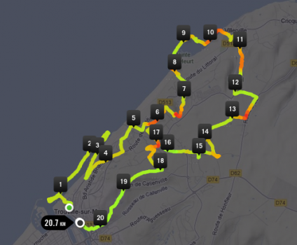 NikePlus - Maps La nouvelle version de Nike+ est sortie !