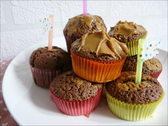 Food : Muffin chocolat / Pâte de spéculos