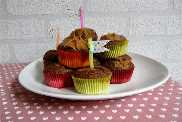 Food : Muffin chocolat / Pâte de spéculos