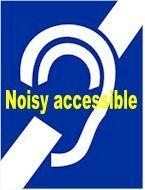 Logo noisy accessible sourds