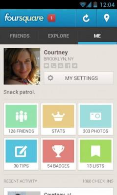 Foursquare 5.0 – Refonte complète de l’application