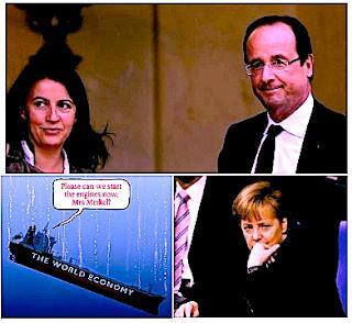 Merkel s'obstine contre Hollande. Comme prévu.