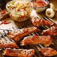 Epigrammes d'agneau à la sauce épicée