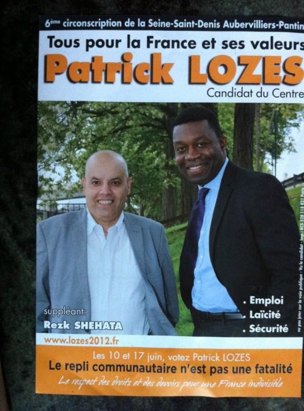 Législatives 2012 : Patrick Lozès se plonge dans la chaux pour paraître blanc