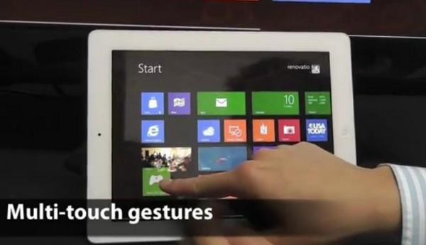 Mettez Windows 8 sur votre iPad
