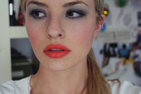 Color Block Bleu & Orange