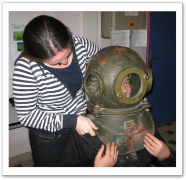 Journée de la mer 2012 essayage matériel pieds-lourds