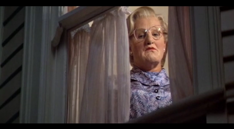 Mrs Doubtfire, version thriller