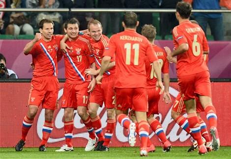 Euro 2012 / Russie – République Tchèque: La marche Bolchévique
