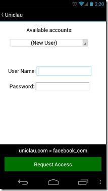 Se connecter avec un code QR Uniclau-Android-iOS-Chrome-Settings-Credentials