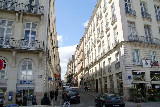 Les rues de Nantes hier aujourd' hui: la rue JJ Rousseau