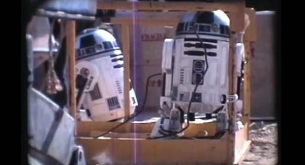 R2 D2 600x324 Star Wars : une vidéo amateur du tournage du Retour du Jedi !