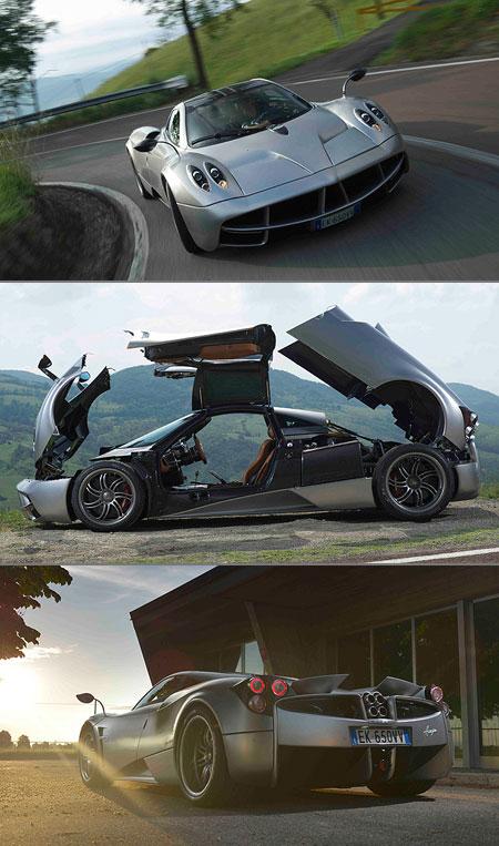pagani huayra picture La Pagani Huayra à lessai