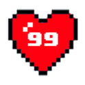 8-bit Heart Battery Widget – Un widget pour les gamers, les vrais