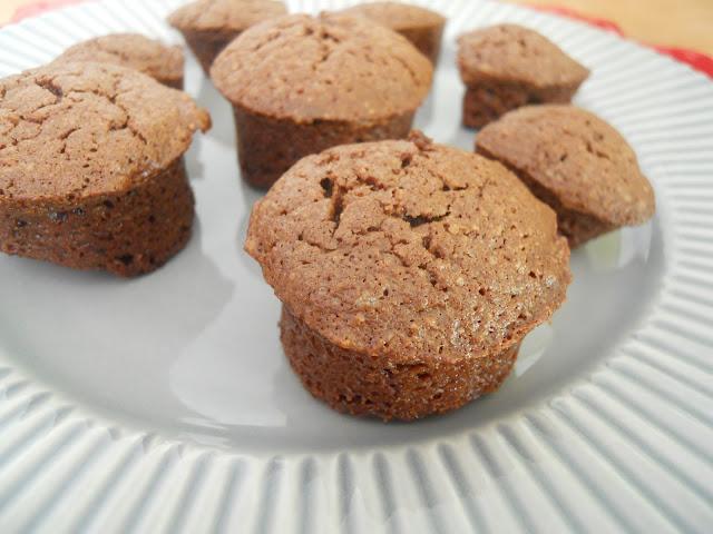 Mini brownies au chocolat