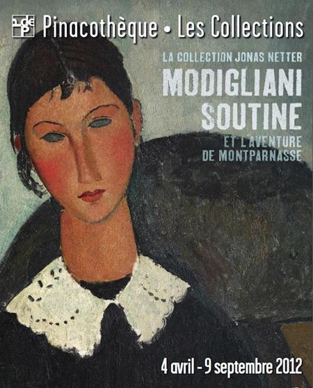 Modigliani Soutine à la Pinacothèque