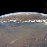 L'Himilayas vue de l'espace