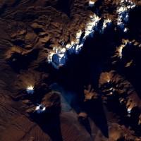 Les Andes vues de l'espace