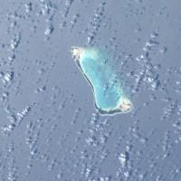 Les îles Gilbert vues de l'espace