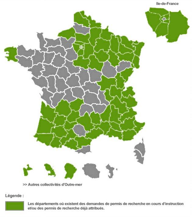 Recherche t’on du gaz ou du pétrole près de chez vous ?