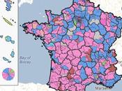 résultats législatives disponibles carte interactive Google Maps