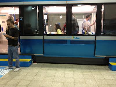 L'AZUR grandeur nature: Le futur wagon de métro de Montréal