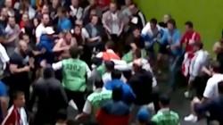 Stadiers roués de coups par des hooligans Russes à l’Euro 2012