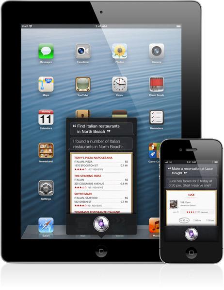 Siri arrive enfin sur iPad avec iOS 6