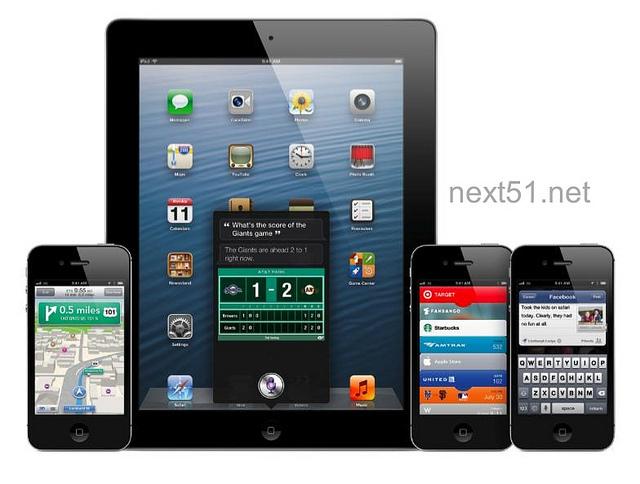 iOS 6 sur iPhone - iPad - iPod, avec des nouvelles Apps...