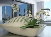 Fluidity Concept, jardinière pour égoutter vaisselle
