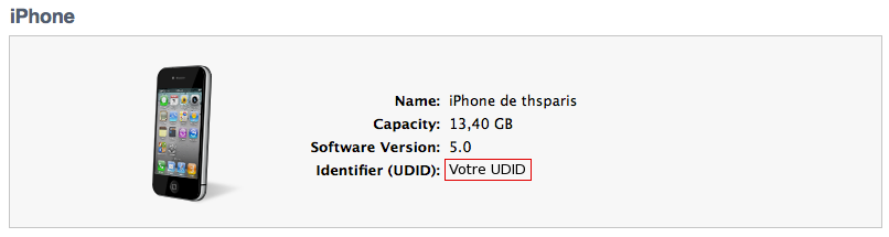 iOS 6 : Enregistrez votre UDID sur notre compte développeur pour tester les bêtas